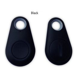 Anti-lost Whistle Key Finder Wireless Alarm Smart Tag Key Locator Keychain Tracker Whistle Sound LED Light Things Tracker (Color: Black)