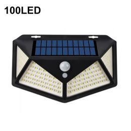 Solar Led Light Outdoor Solar Wall Light Outdoor Sensor Light Solar Led Lamp Outdoor Solar Panel Light With Motion Sensor Garden (Ships From: CN, Emitting Color: Basic No COB)