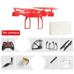 RC Drone Double 4K Wifi FPV HD Camera KY101 Drone Altitude Hold Gesture Mode Long Flying time RC Quadcopter Drone Toys For Boy (Color: Without Camera)